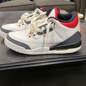 Air Jordan 3 fire red se denim